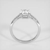 2.52 Ct. White Sapphire Ring, 18K White Gold 3