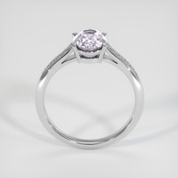 1.32 Ct. Purple Sapphire Ring, 18K White Gold 3