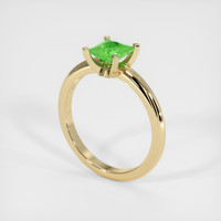 0.70 Ct. Tsavorite Garnet Ring, 10K Yellow Gold 2