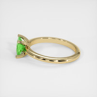 0.70 Ct. Tsavorite Garnet Ring, 10K Yellow Gold 4