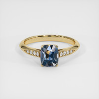 1.50 Ct. Bi Color Sapphire Ring, 10K Yellow Gold 1