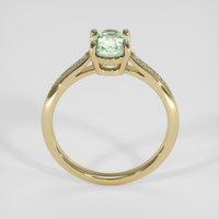 1.57 Ct. Yellowish Green Sapphire Ring, 10K Yellow Gold 3