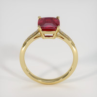2.10 Ct. Ruby Ring, 14K Yellow Gold 3