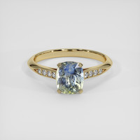 1.84 Ct. Bi Color / Parti Sapphire Ring, 14K Yellow Gold 1