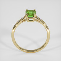 1.19 Ct. Green Sapphire Ring, 14K Yellow Gold 3