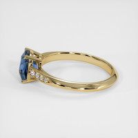 1.50 Ct. Bi Color Sapphire Ring, 14K Yellow Gold 4