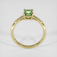 1.18 Ct. Green Sapphire Ring, 14K Yellow Gold 3