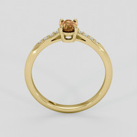 0.70 Ct. Color Change Sapphire Ring, 14K Yellow Gold 3