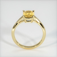 1.65 Ct. Yellow Sapphire Ring, 14K Yellow Gold 3
