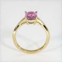 1.73 Ct. Pink Sapphire Ring, 18K Yellow Gold 3