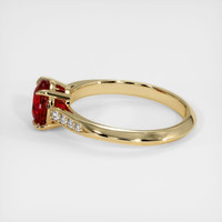 1.68 Ct. Ruby Ring, 18K Yellow Gold 4