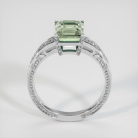 3.80 Ct. Gemstone Ring, 14K White Gold 3