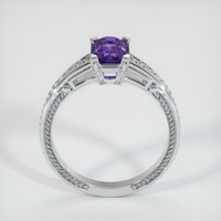 1.20 Ct. Sapphire Ring, 14K White Gold 3