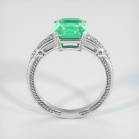 2.04 Ct. Emerald Ring, 18K White Gold 3
