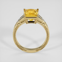 2.81 Ct. Gemstone Ring, 14K Yellow Gold 3