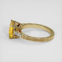 2.81 Ct. Gemstone Ring, 14K Yellow Gold 4