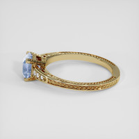 1.93 Ct. Blue Sapphire Ring, 14K Yellow Gold 4