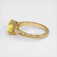 1.93 Ct. Yellow Sapphire Ring, 14K Yellow Gold 4