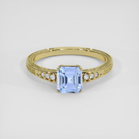 1.93 Ct. Blue Sapphire Ring, 18K Yellow Gold 1
