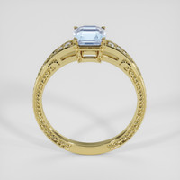 1.93 Ct. Blue Sapphire Ring, 18K Yellow Gold 3