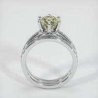 1.39 Ct. Yellow Sapphire Ring, Platinum 950 3