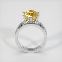 5.08 Ct. Yellow Sapphire Ring, Platinum 950 3