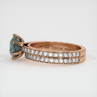 1.70 Ct. Sapphire Ring, 18K Rose Gold 4