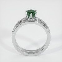 1.01 Ct. Sapphire Ring, 14K White Gold 3