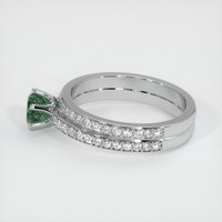 1.01 Ct. Sapphire Ring, 14K White Gold 4
