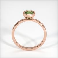 0.59 Ct. Sapphire Ring, 14K Rose Gold 3