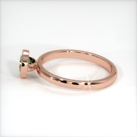 0.59 Ct. Sapphire Ring, 14K Rose Gold 4