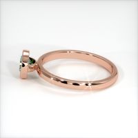 0.57 Ct. Sapphire Ring, 14K Rose Gold 4