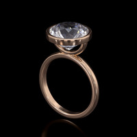 5.38 Ct. Gemstone Ring, 18K Rose Gold 2