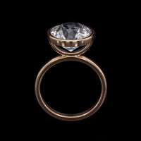 5.38 Ct. Gemstone Ring, 18K Rose Gold 3