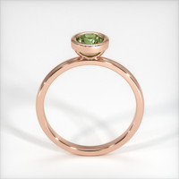 0.59 Ct. Sapphire Ring, 18K Rose Gold 3