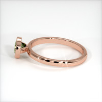 0.59 Ct. Sapphire Ring, 18K Rose Gold 4
