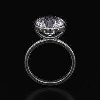 5.38 Ct. Gemstone Ring, 14K White Gold 3
