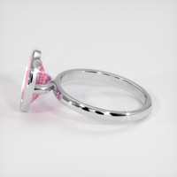 2.57 Ct. Sapphire Ring, 14K White Gold 4