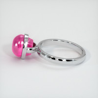 7.60 Ct. Ruby Ring, 14K White Gold 4