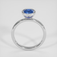 1.48 Ct. Blue Sapphire Ring, 14K White Gold 3