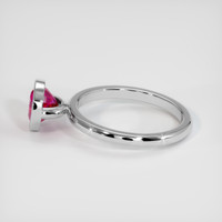 1.69 Ct. Ruby Ring, 18K White Gold 4