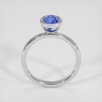 1.68 Ct. Blue Sapphire Ring, 18K White Gold 3