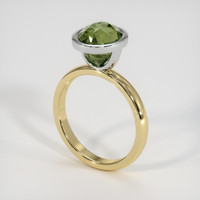 4.03 Ct. Gemstone Ring, 14K White & Yellow 2