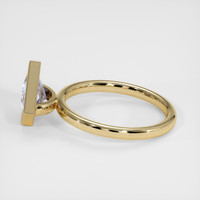 2.30 Ct. Blue Sapphire Ring, 14K Yellow Gold 4