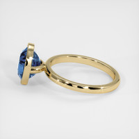 3.30 Ct. Sapphire Ring, 14K Yellow Gold 4