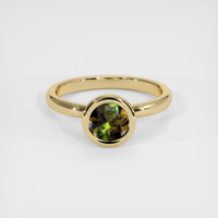 0.88 Ct. Gemstone Ring, 14K Yellow Gold 1