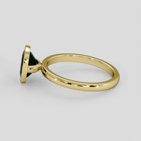 1.95 Ct. Bluish Green Sapphire Ring, 14K Yellow Gold 4