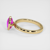 2.20 Ct. Purple Sapphire Ring, 14K Yellow Gold 4