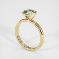 1.58 Ct. Sapphire Ring, 14K Yellow Gold 2