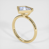 2.30 Ct. Sapphire Ring, 18K Yellow Gold 2